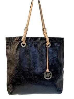 Michael Kors Jet Set Tote W/‎ Signature Logo